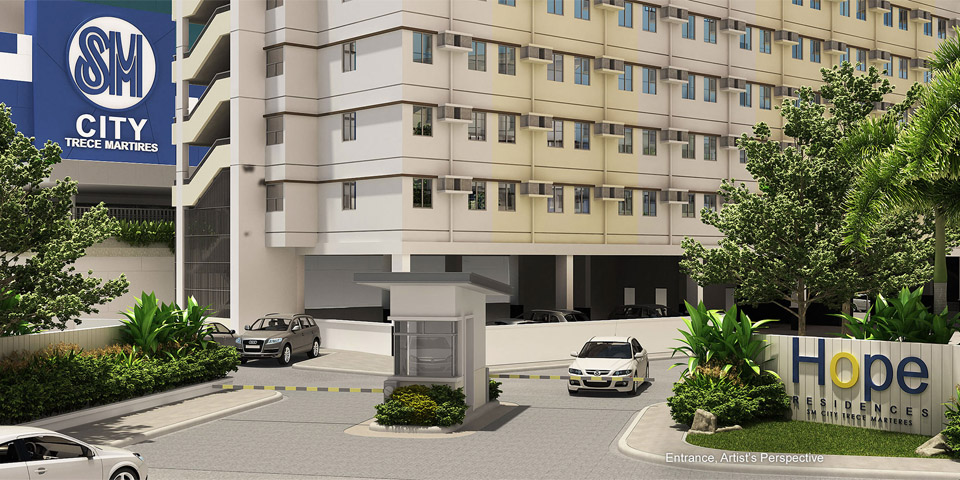 Hope Residences in SM City Trece Martires Cavite by SMDC